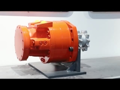 Pressione nominale di 25 MPa Motore di azionamento idraulico a disco flusso di distribuzione