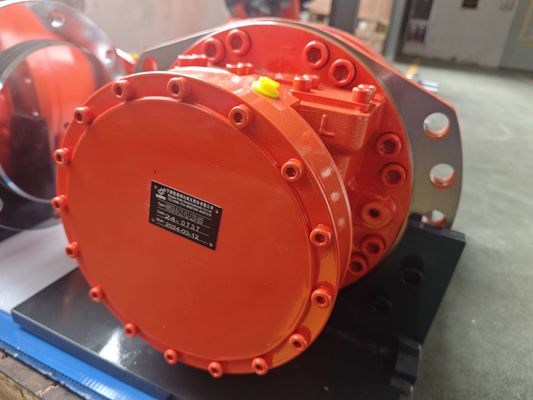 Motore a pistoni idraulici a velocità singola/doppia 31,5 MPa Pressione nominale e tipo di potenza dell'olio idraulico per prestazioni di velocità