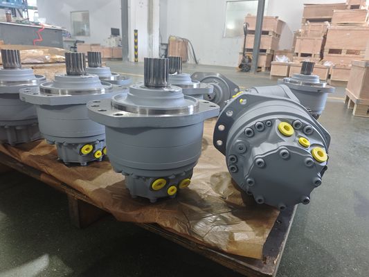 Max Pressure 45 Mpa Poclain Orbital Motor for Construction Machinery
