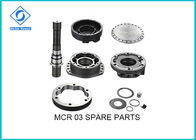 I pezzi di ricambio idraulici del motore MCR03/MCRE03 coprono/materiale del ghisa del freno/del distributore commerciale